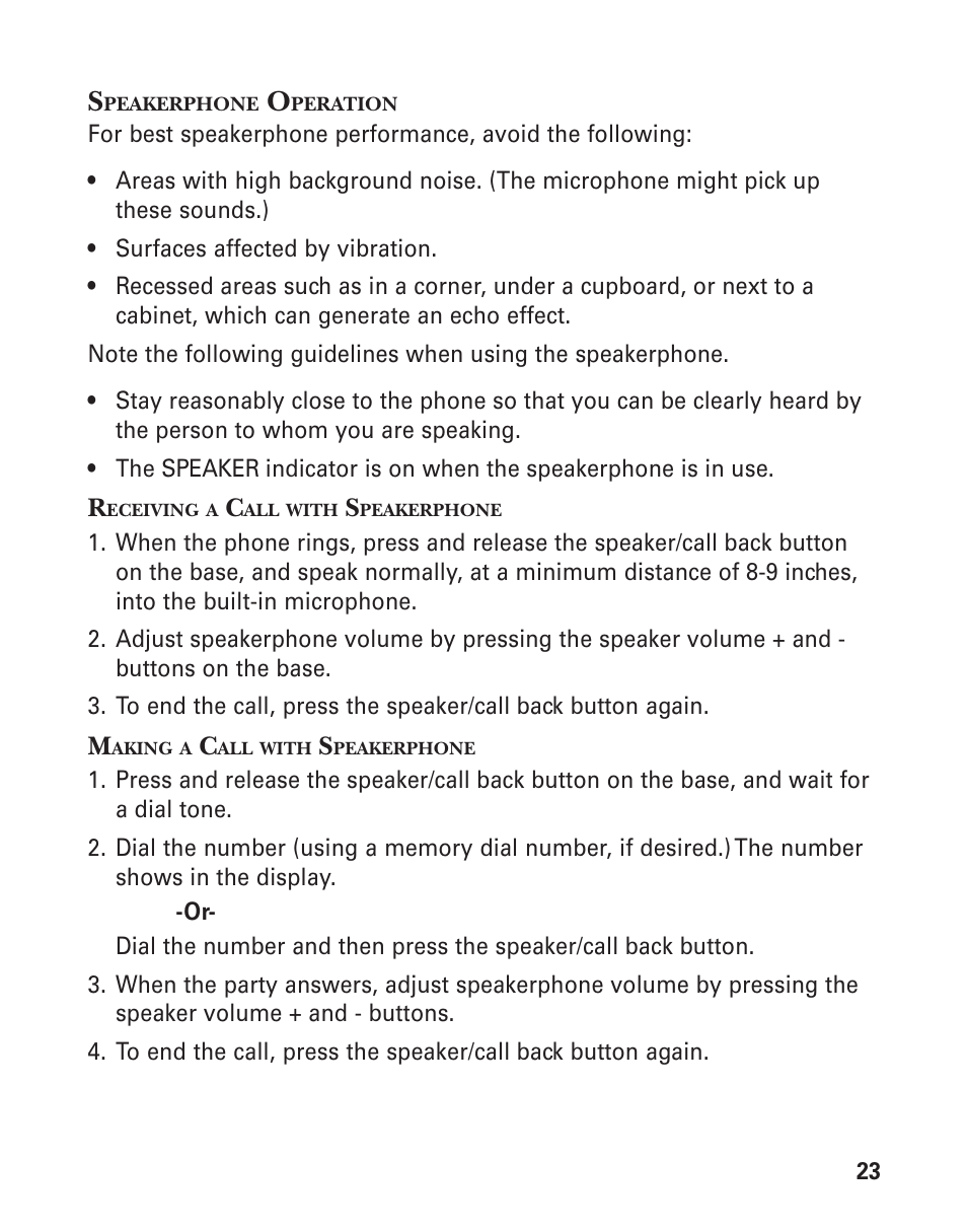GE 25880 User Manual | Page 23 / 50
