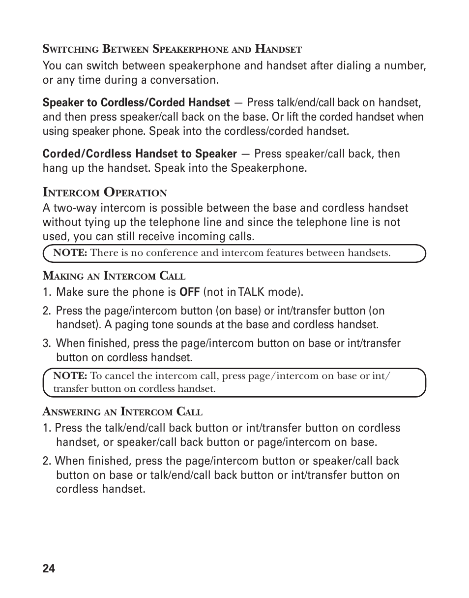 GE 25880 User Manual | Page 24 / 50