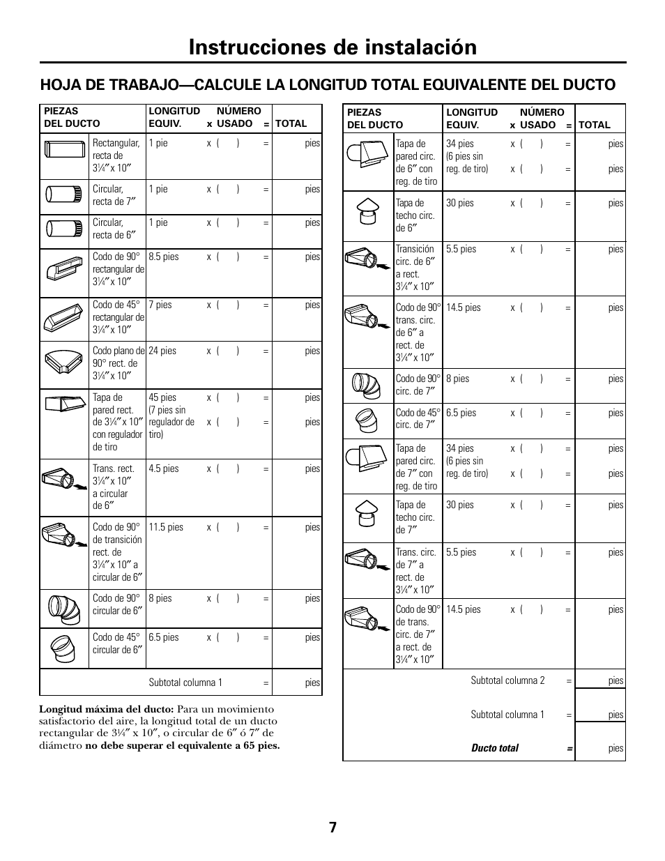 Instrucciones de instalación | GE JV535 User Manual | Page 27 / 40