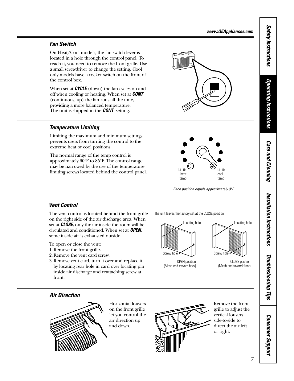 GE 10 DCB User Manual | Page 7 / 68