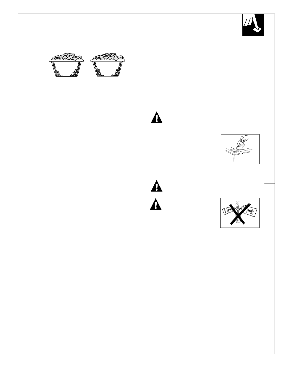 Loading, Loading the washer, 7how to sort clothes for your dryer | Loading the washer properly, Sorting loading | GE WSM2780 User Manual | Page 7 / 24