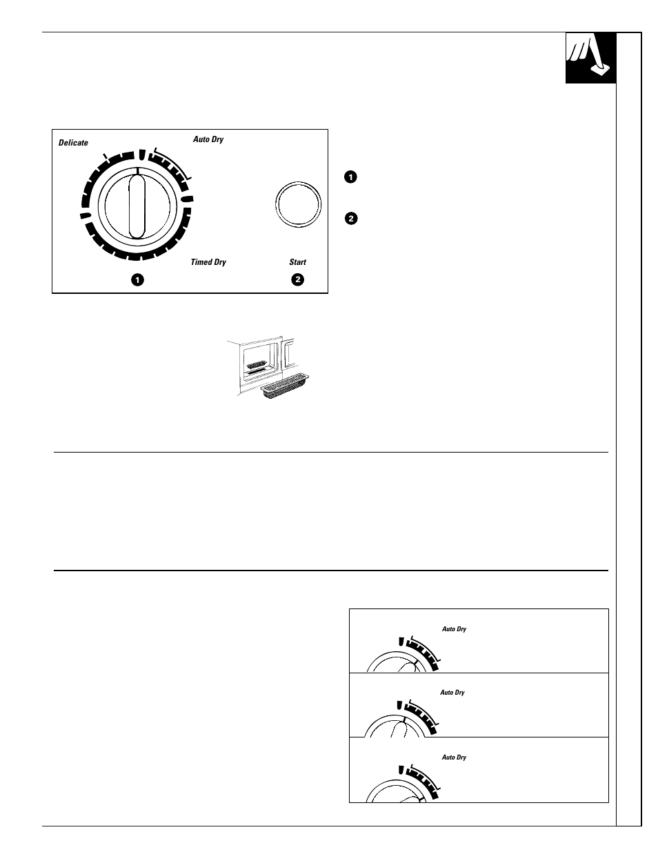 Knits drying tips, Operating the dryer, Permanent press drying tips | How to operate your dryer, Operating y our spacemaker appliance, Set the controls load the dryer properly, Polyester knits & perm press drying tips | GE WSM2780 User Manual | Page 9 / 24