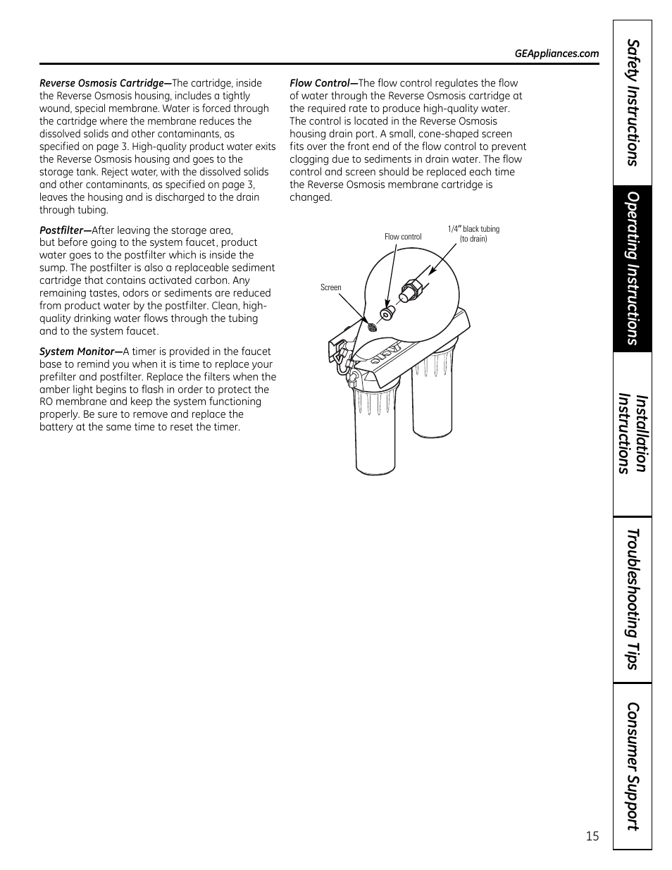 GE GXRM10RBL User Manual | Page 15 / 64