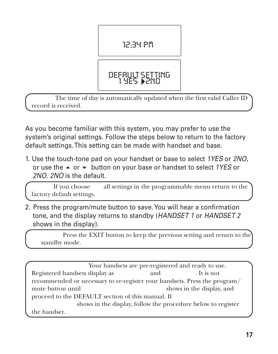 GE 21015 User Manual | Page 17 / 108