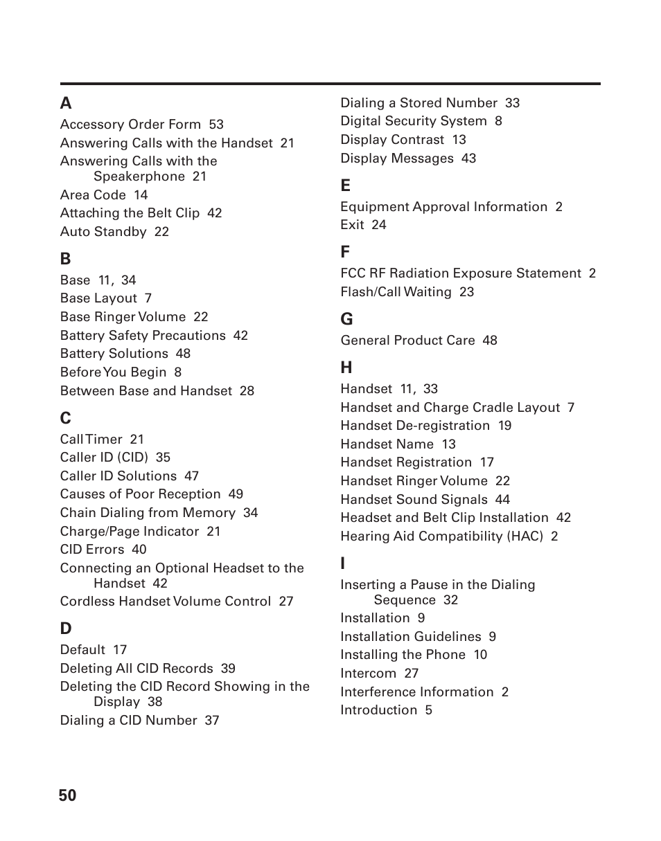 GE 21015 User Manual | Page 50 / 108