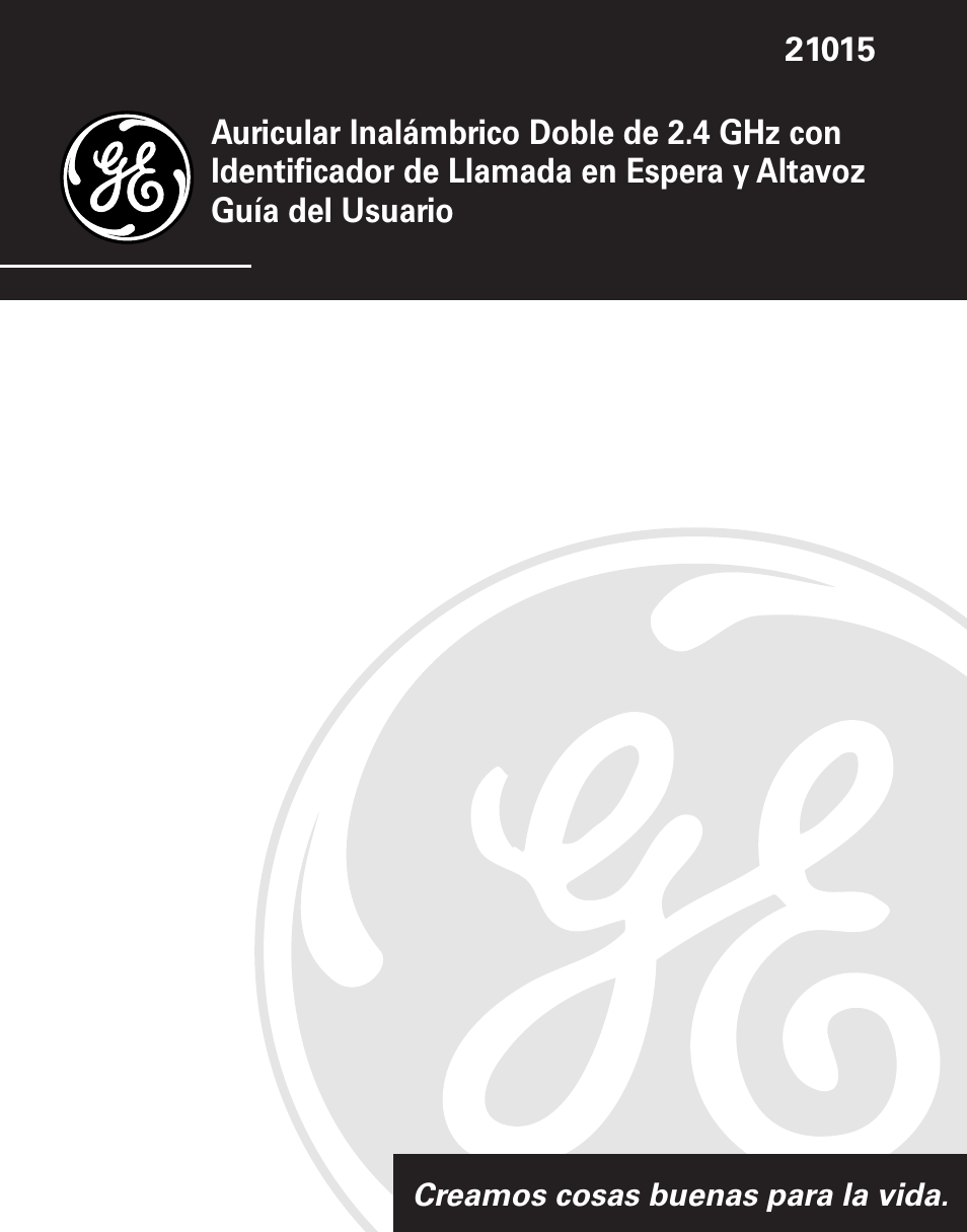 GE 21015 User Manual | Page 55 / 108