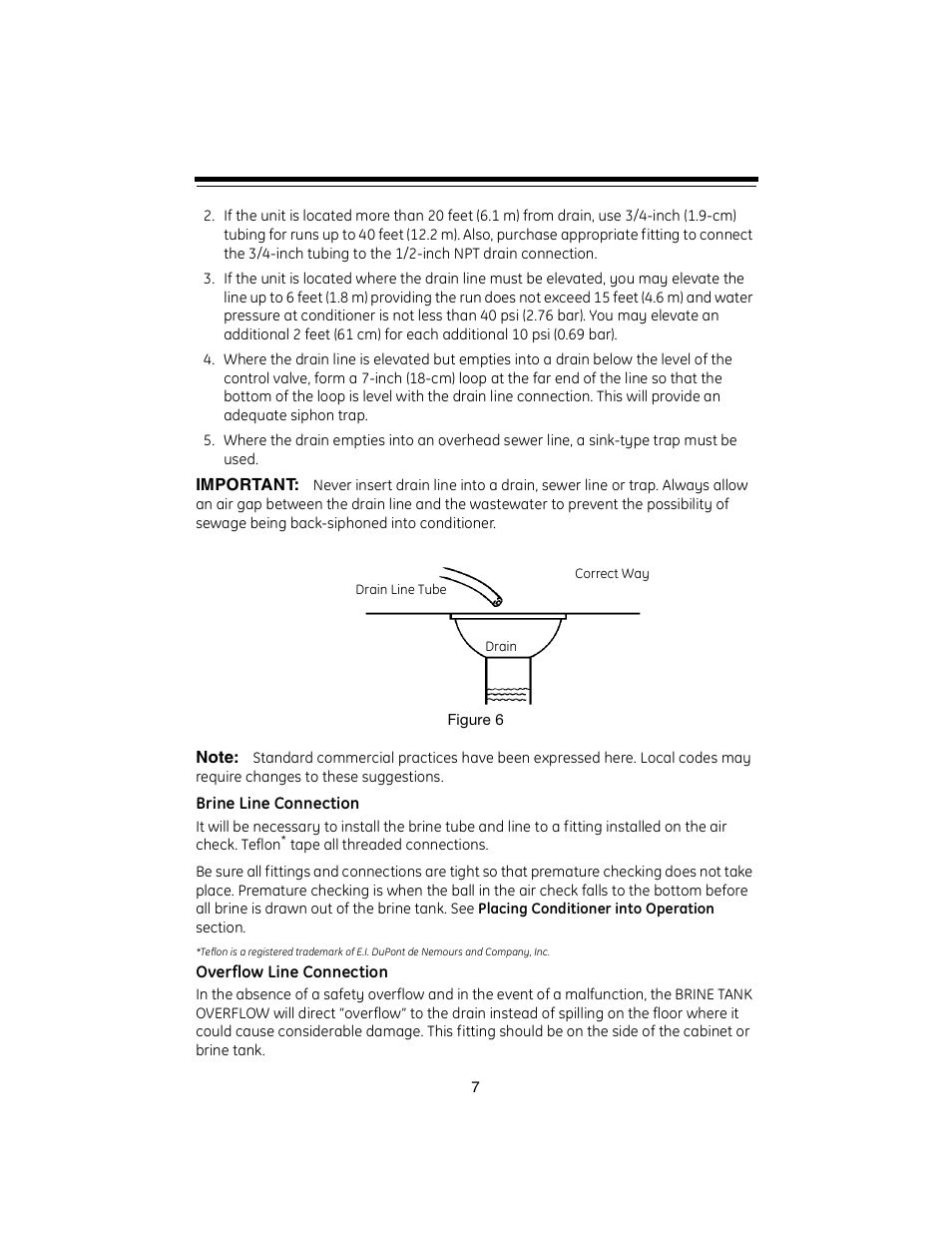 GE Autorol 255 Valve / 400 Series User Manual | Page 7 / 28