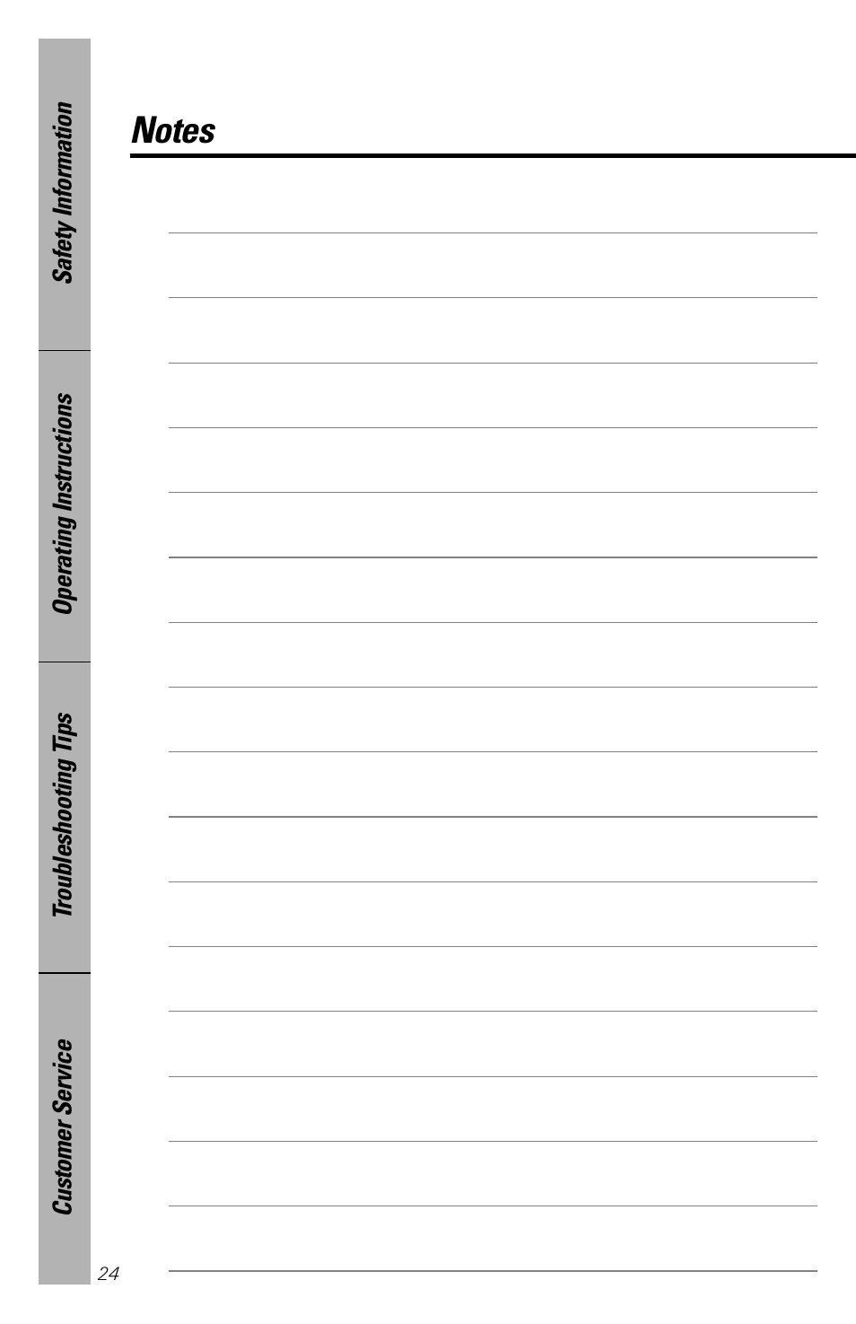 GE 165D4700P126 User Manual | Page 24 / 28