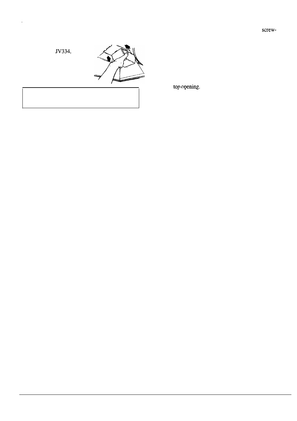Lamp replacement | GE JV334 User Manual | Page 9 / 12