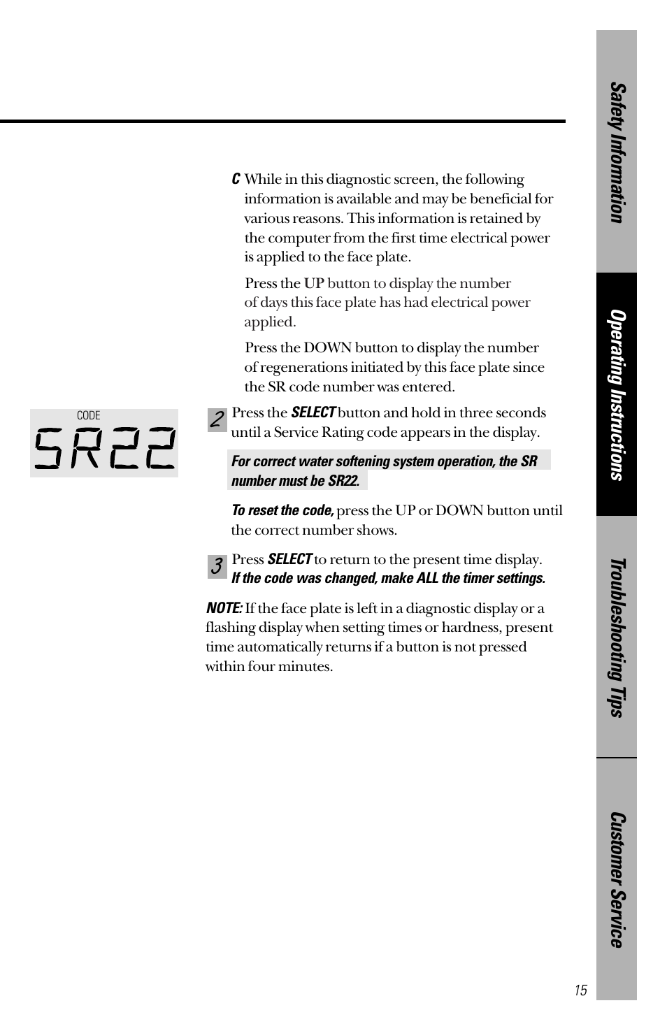 GE PNSF31Z01 User Manual | Page 15 / 28