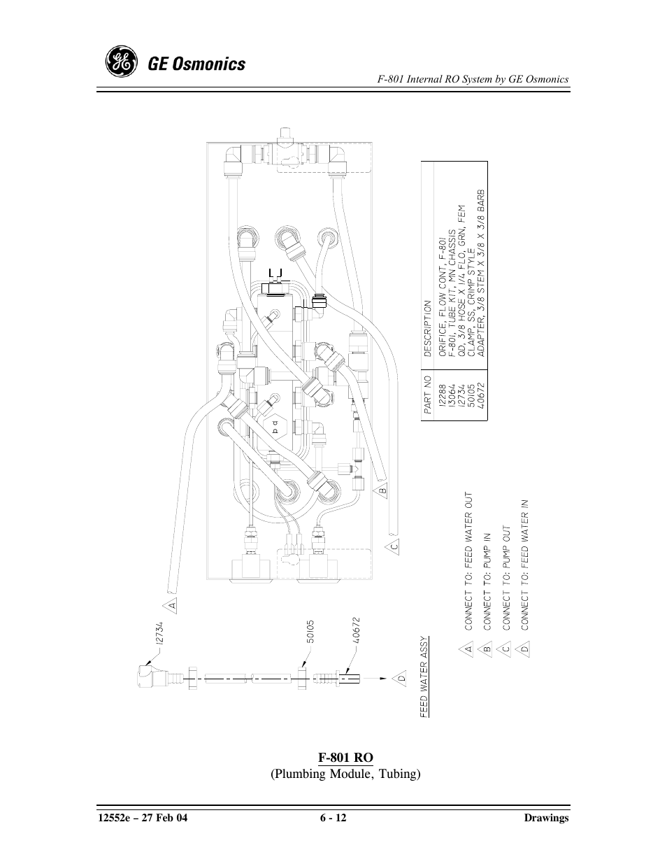 GE F-801 User Manual | Page 100 / 124