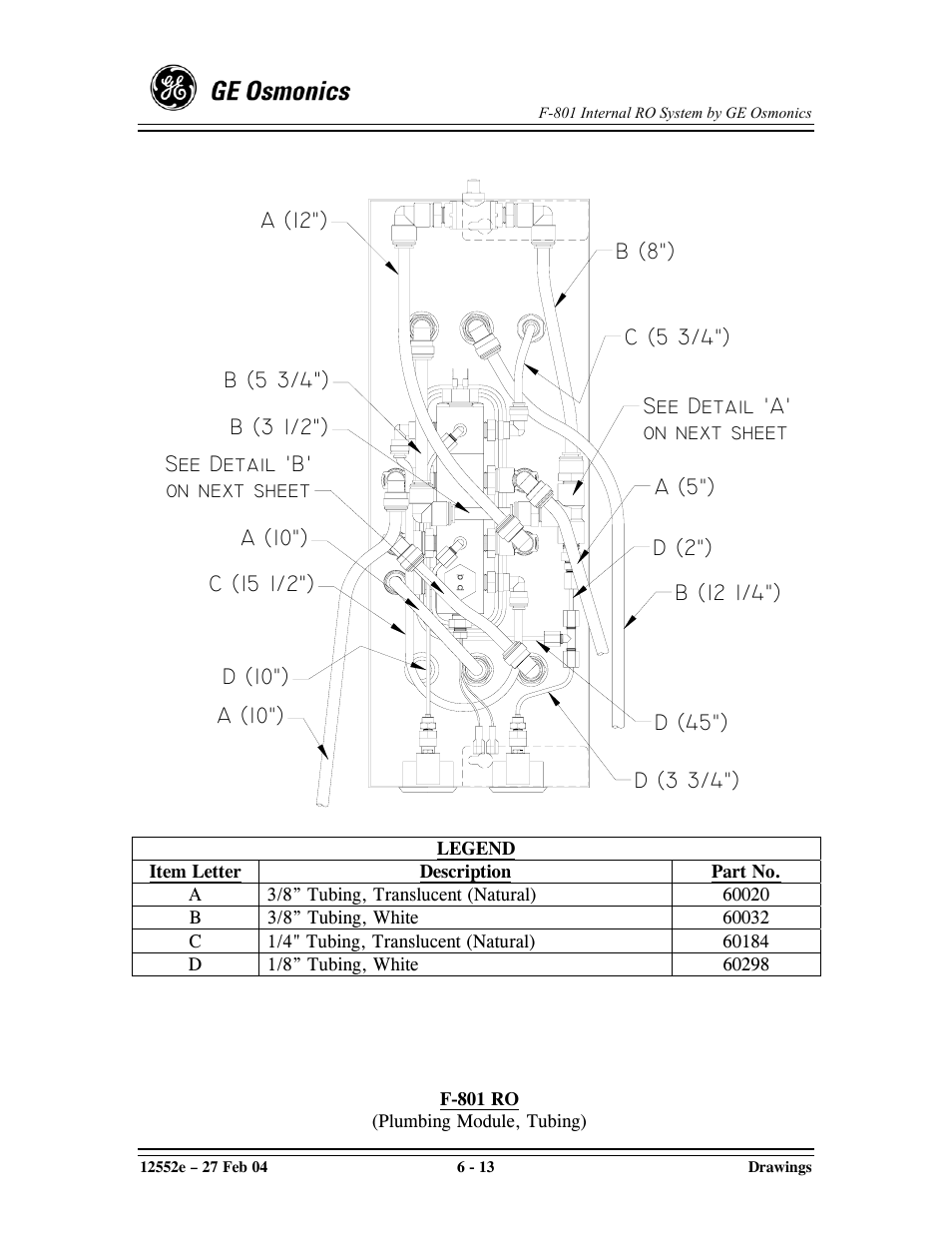 GE F-801 User Manual | Page 101 / 124