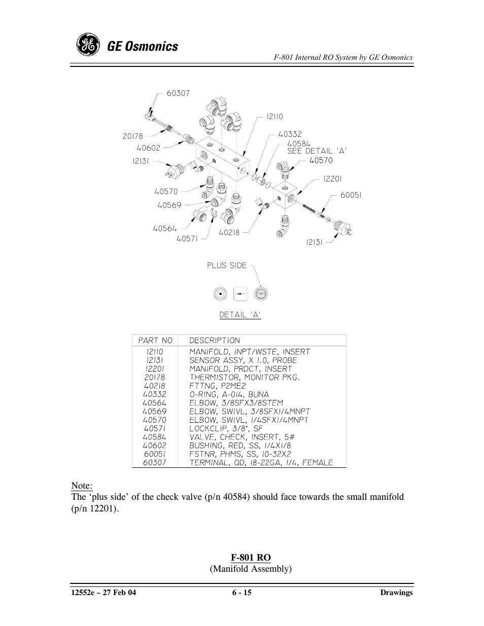 GE F-801 User Manual | Page 103 / 124