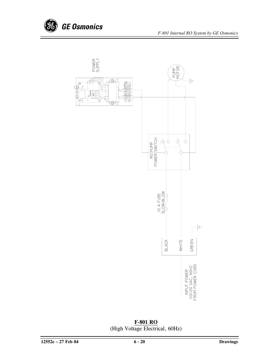 GE F-801 User Manual | Page 108 / 124