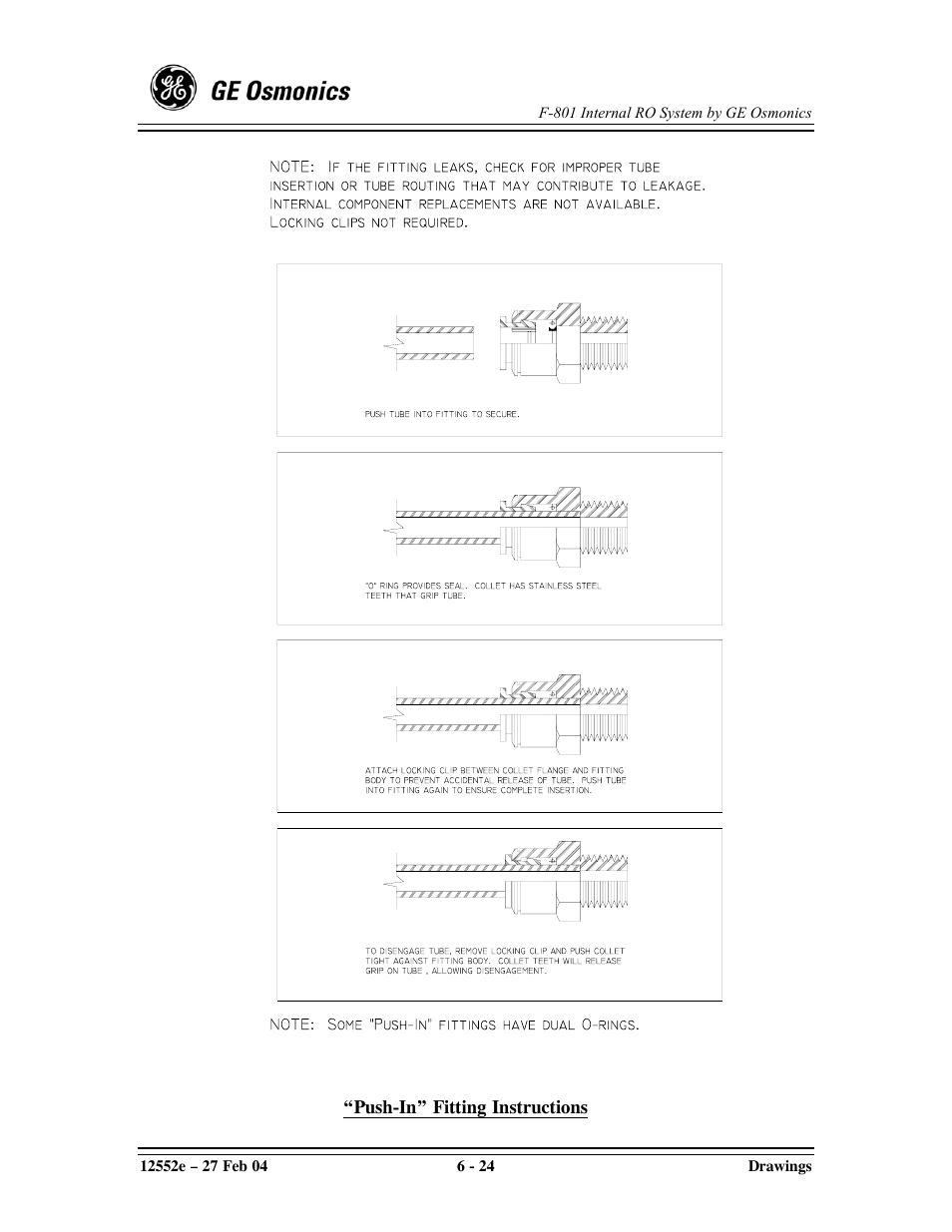 GE F-801 User Manual | Page 112 / 124