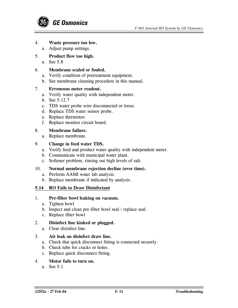 GE F-801 User Manual | Page 85 / 124