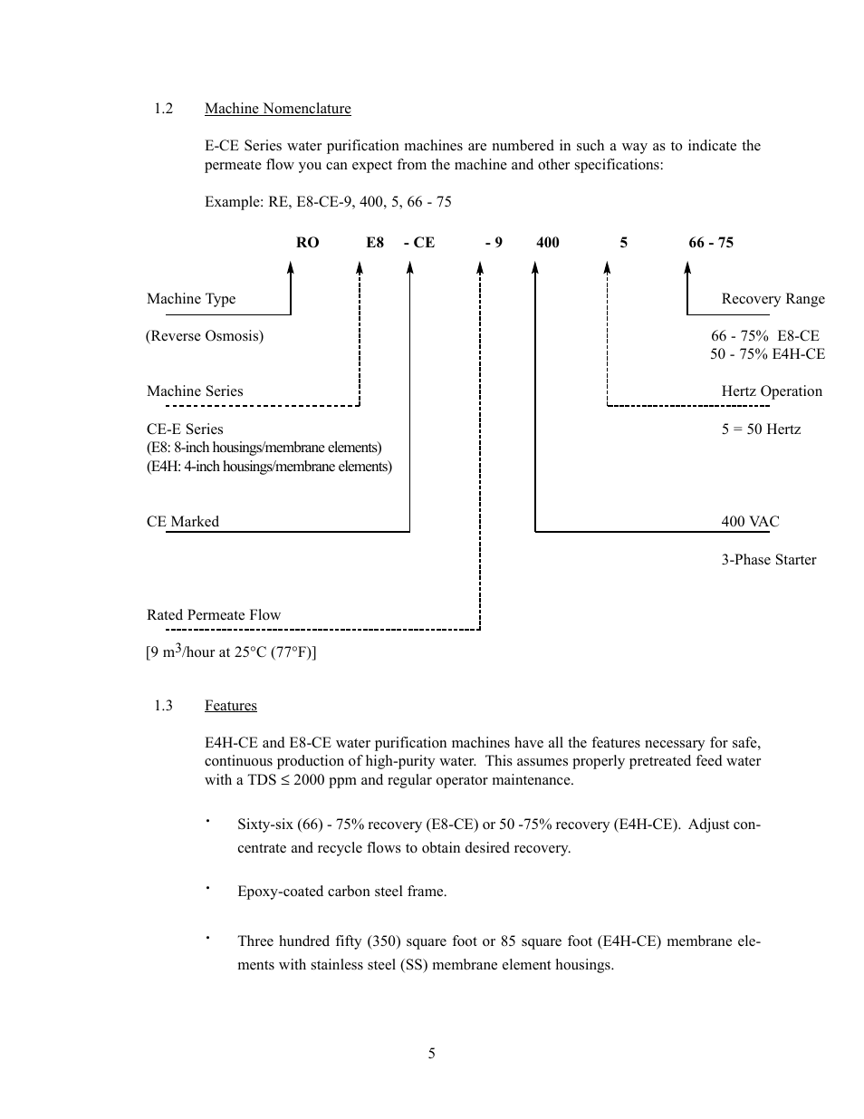 GE E4H-CE Series User Manual | Page 10 / 45