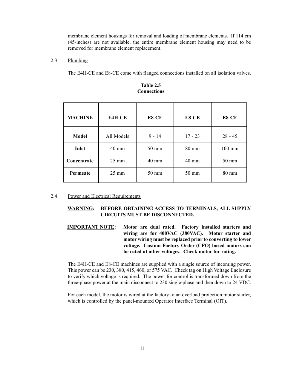 GE E4H-CE Series User Manual | Page 16 / 45