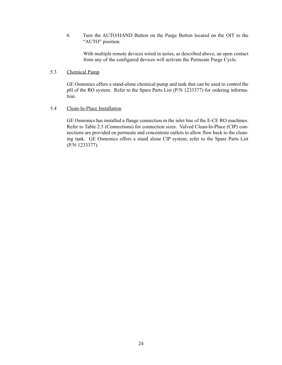 GE E4H-CE Series User Manual | Page 29 / 45