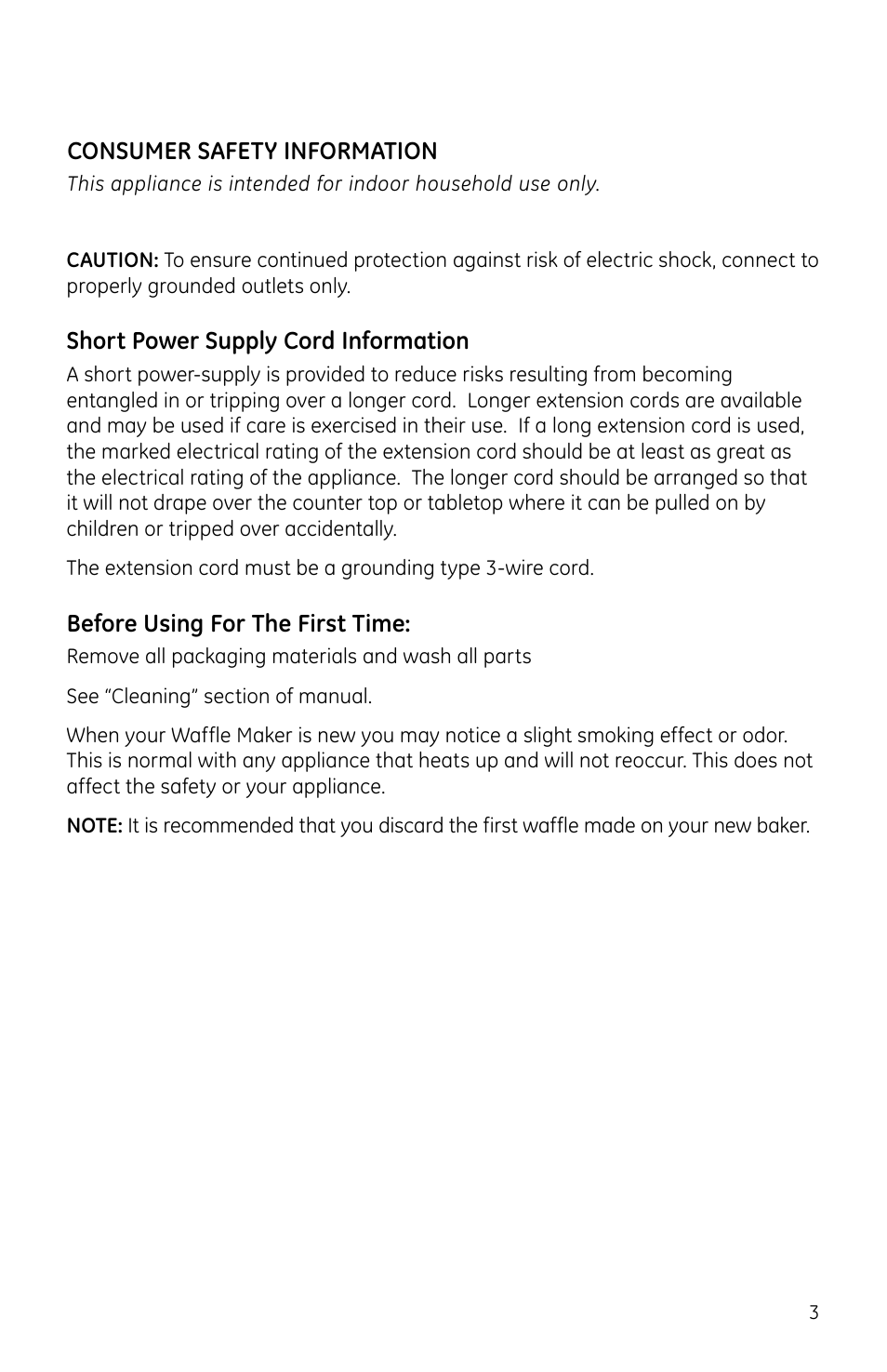 GE 169093 User Manual | Page 3 / 8
