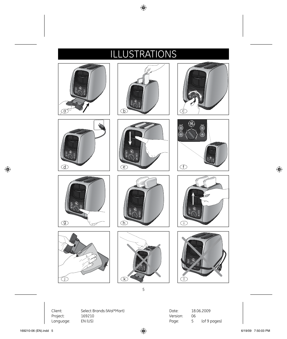 Illustrations | GE 169120 User Manual | Page 5 / 10