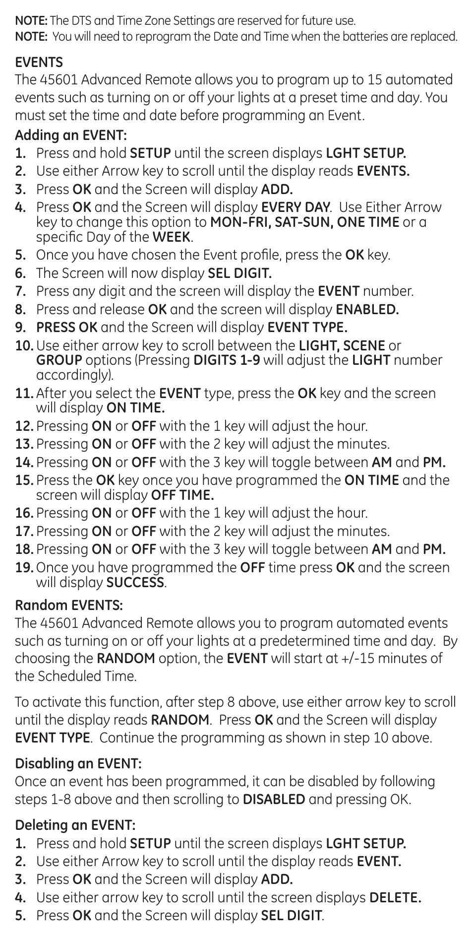 GE 45601 User Manual | Page 13 / 20