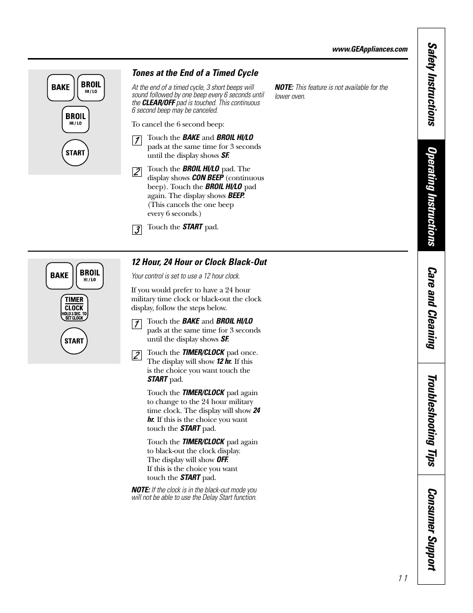 GE JRP 28 User Manual | Page 11 / 28