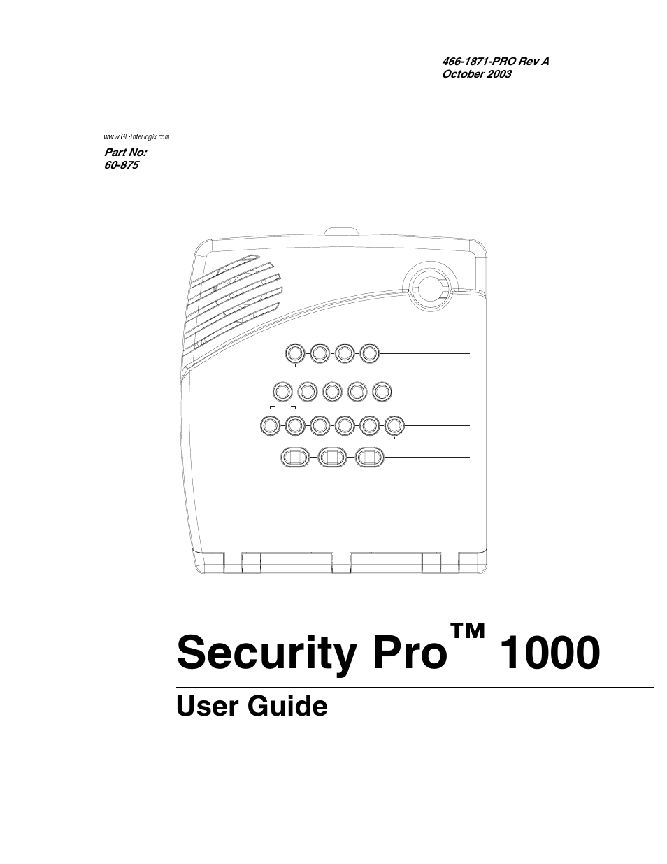 GE 1000 User Manual | 36 pages