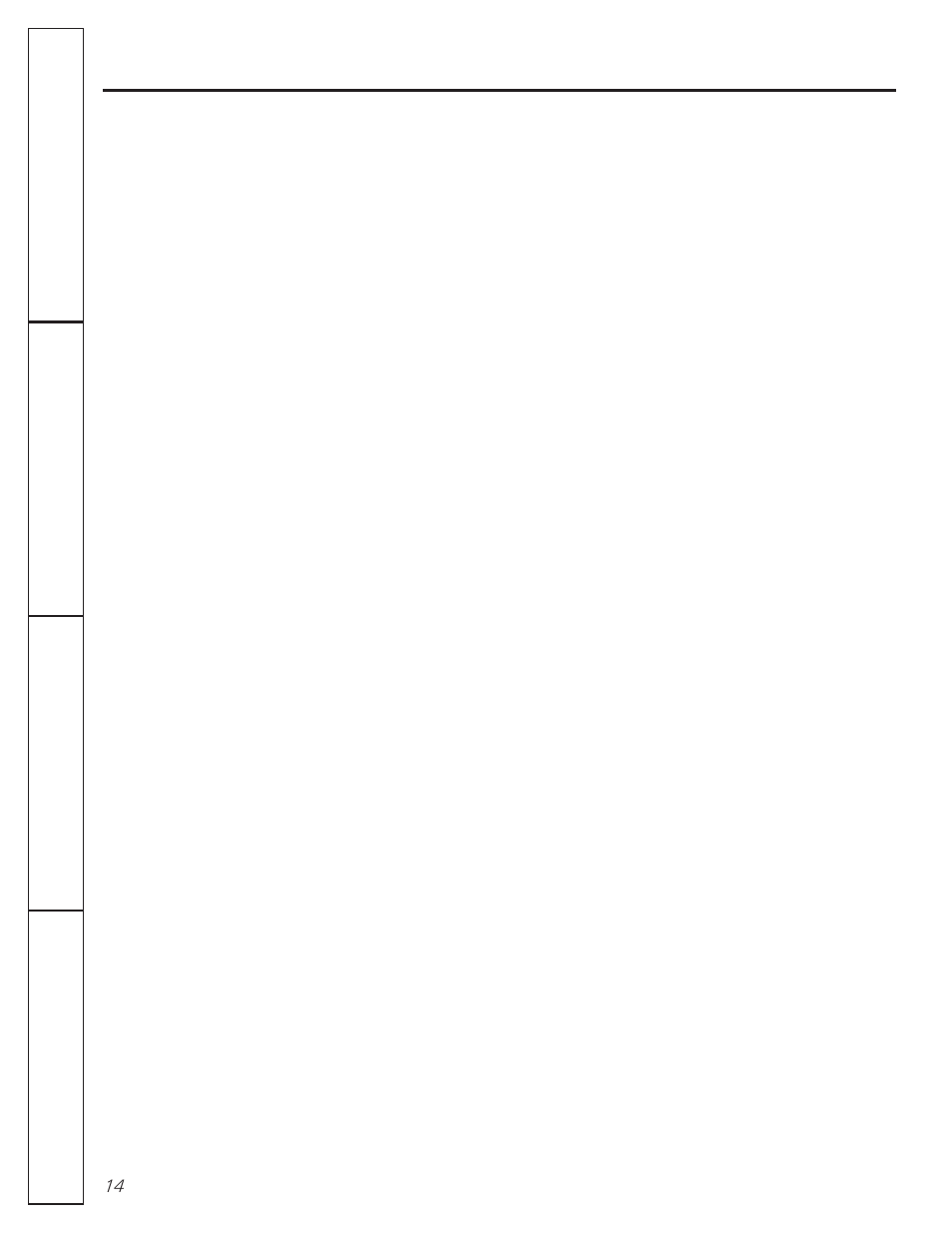 GE VBXR2070 User Manual | Page 14 / 16