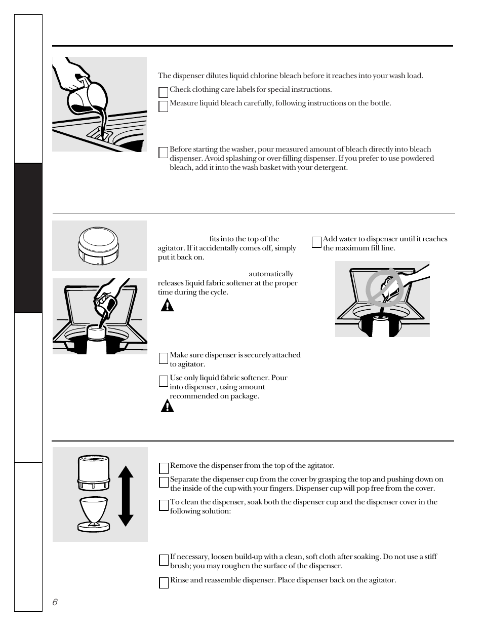Features, About washer features | GE VBXR2070 User Manual | Page 6 / 16
