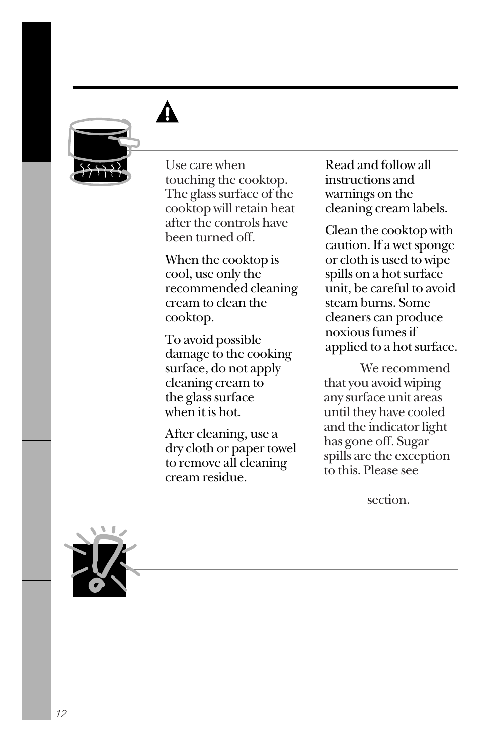 Warning, Remember, Save these instructions | GE 49-8827 User Manual | Page 12 / 60
