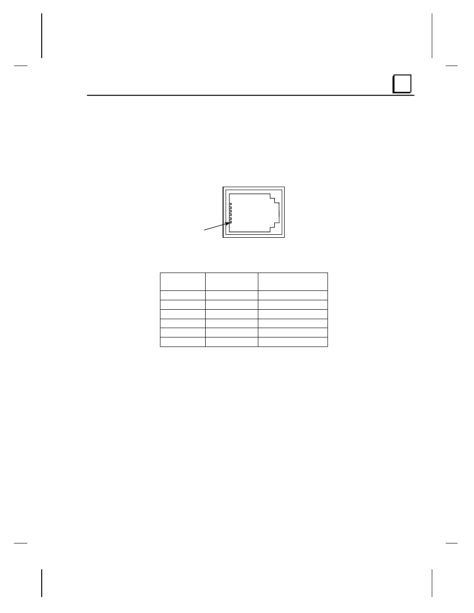 6rj-11 plc serial port connector | GE GFK-1852 User Manual | Page 60 / 73