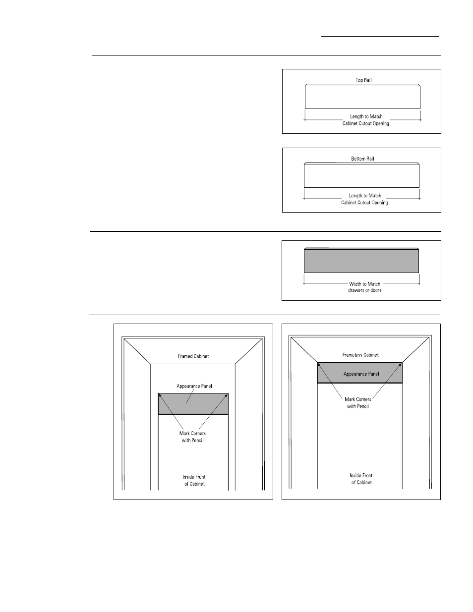 Cabinetry modification suggestions | GE Monogram ZMC1090BV User Manual | Page 14 / 20