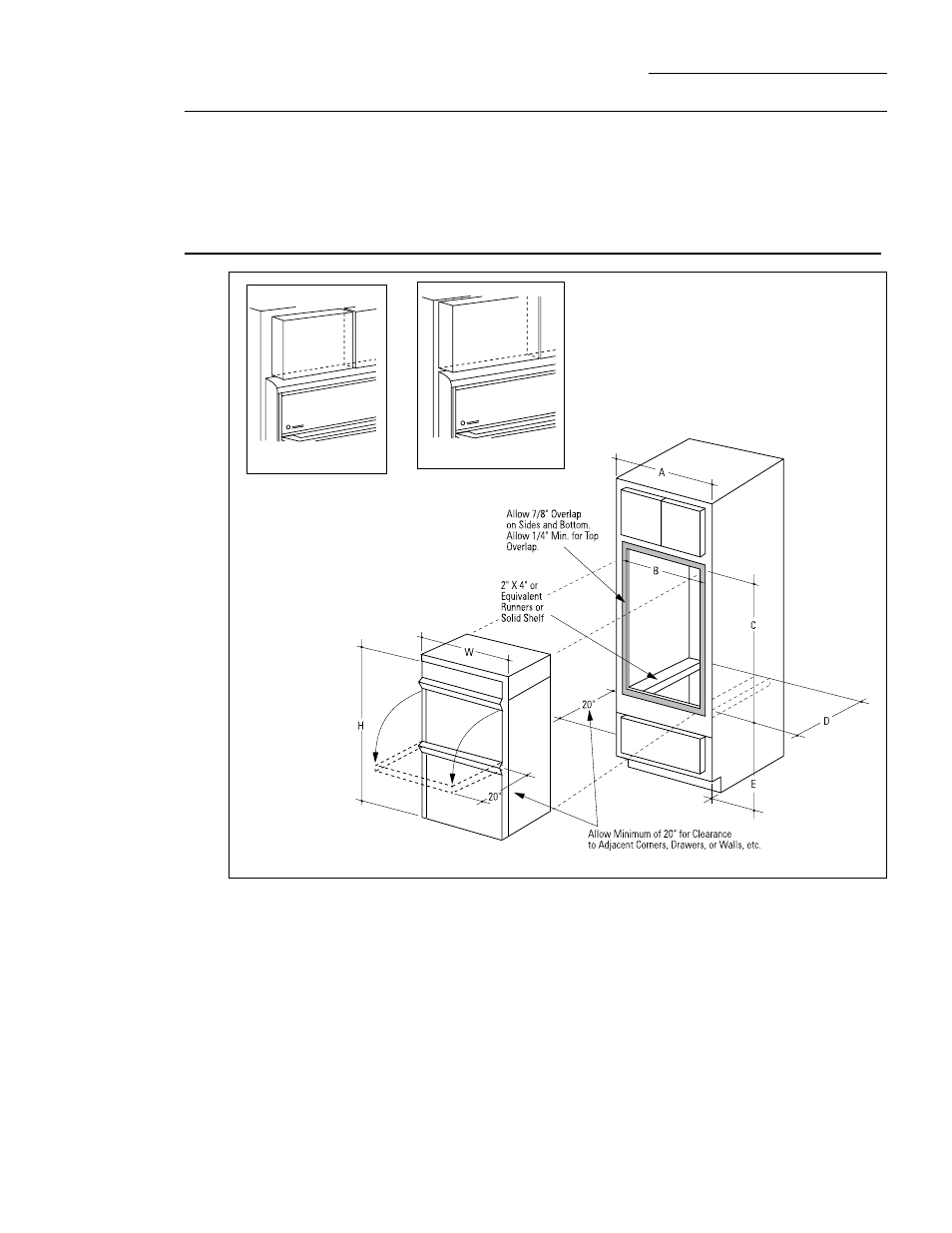 Cabinetry | GE Monogram ZMC1090BV User Manual | Page 6 / 20