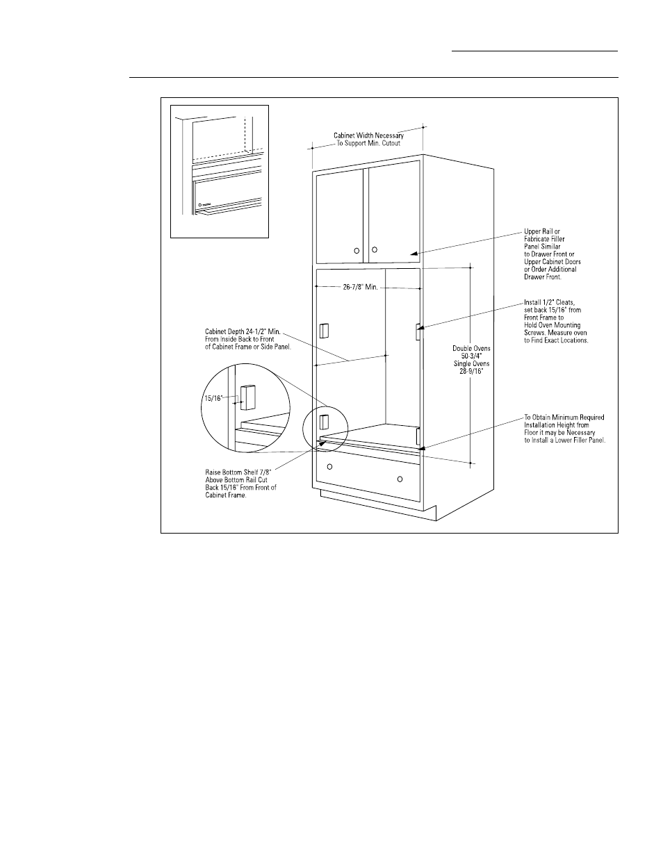 Cabinetry | GE Monogram ZMC1090BV User Manual | Page 8 / 20