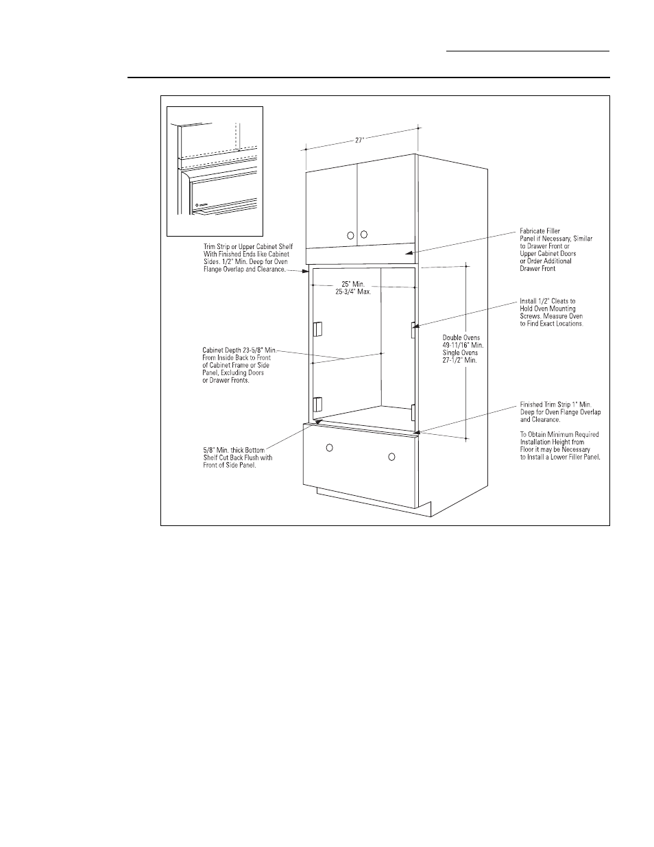 Cabinetry | GE Monogram ZMC1090BV User Manual | Page 9 / 20