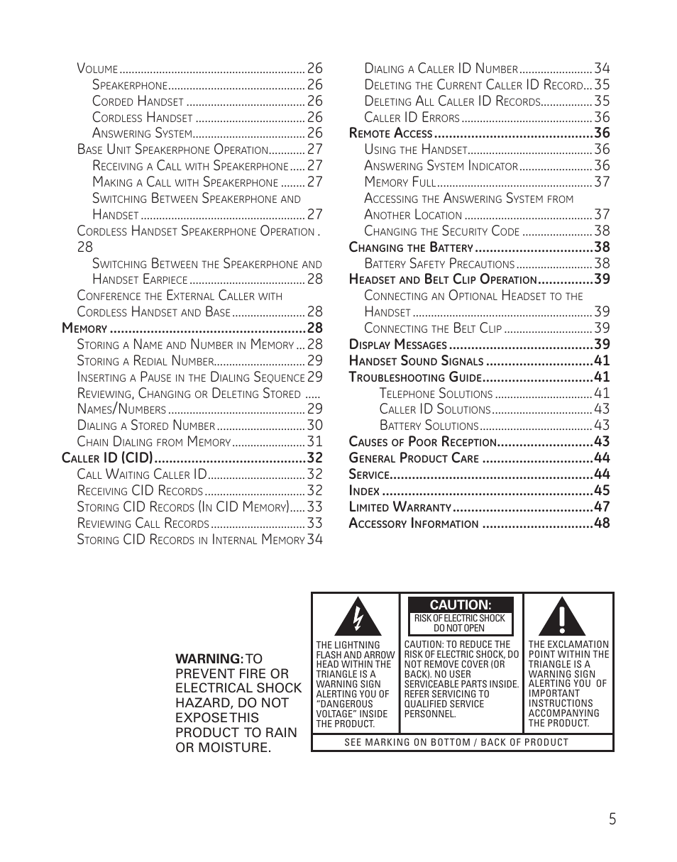 GE 25982xx3 User Manual | Page 5 / 48