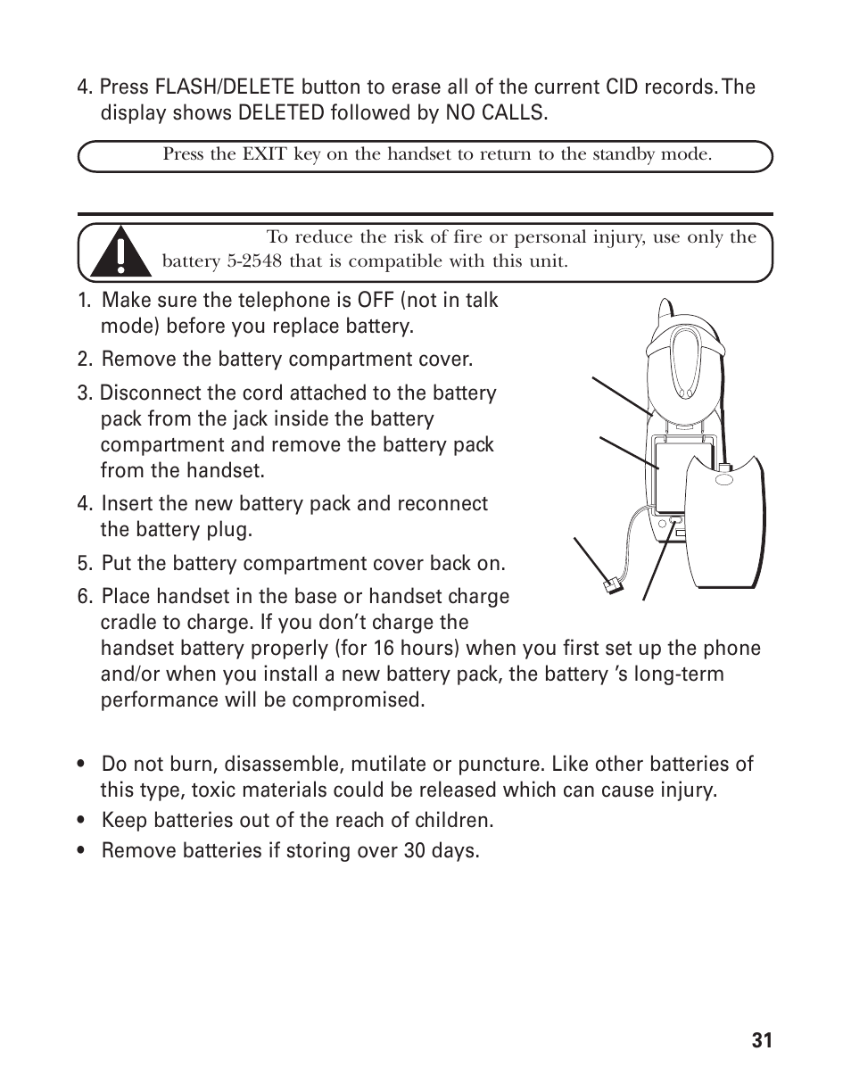 GE 21008 User Manual | Page 31 / 88