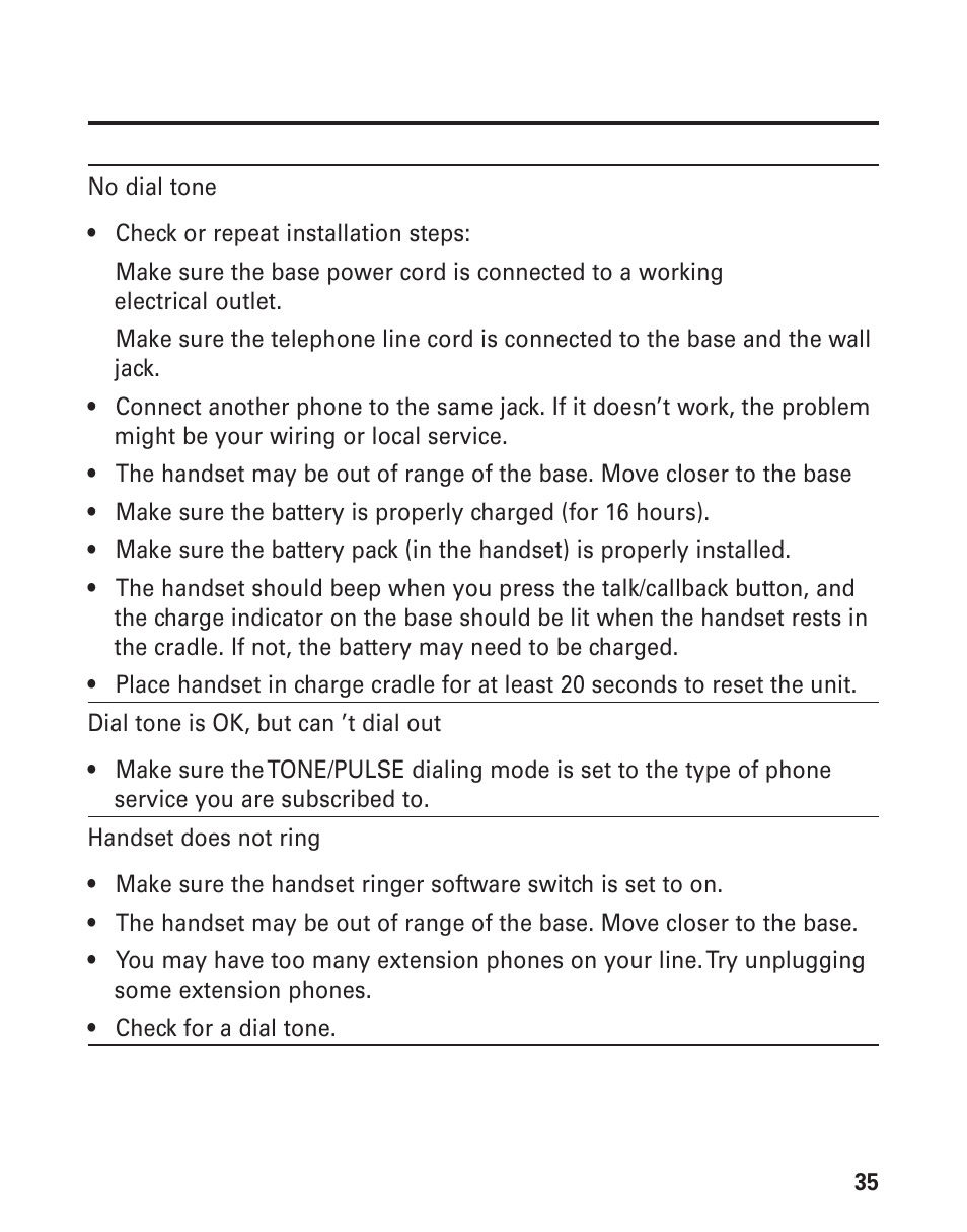 GE 21008 User Manual | Page 35 / 88