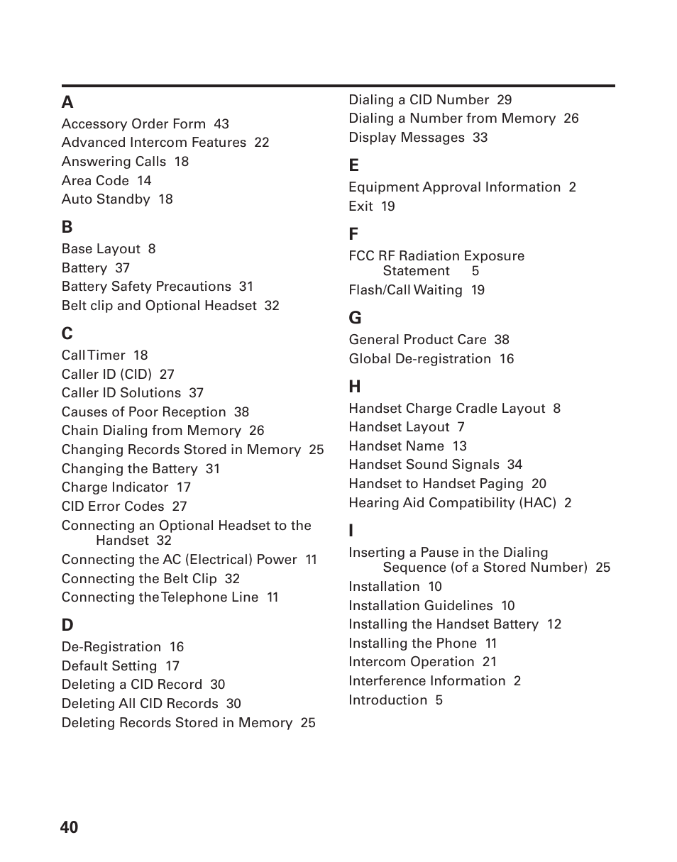 GE 21008 User Manual | Page 40 / 88