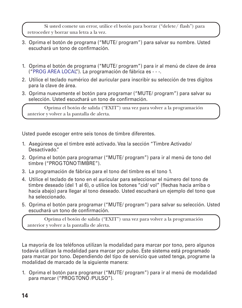 GE 21008 User Manual | Page 58 / 88