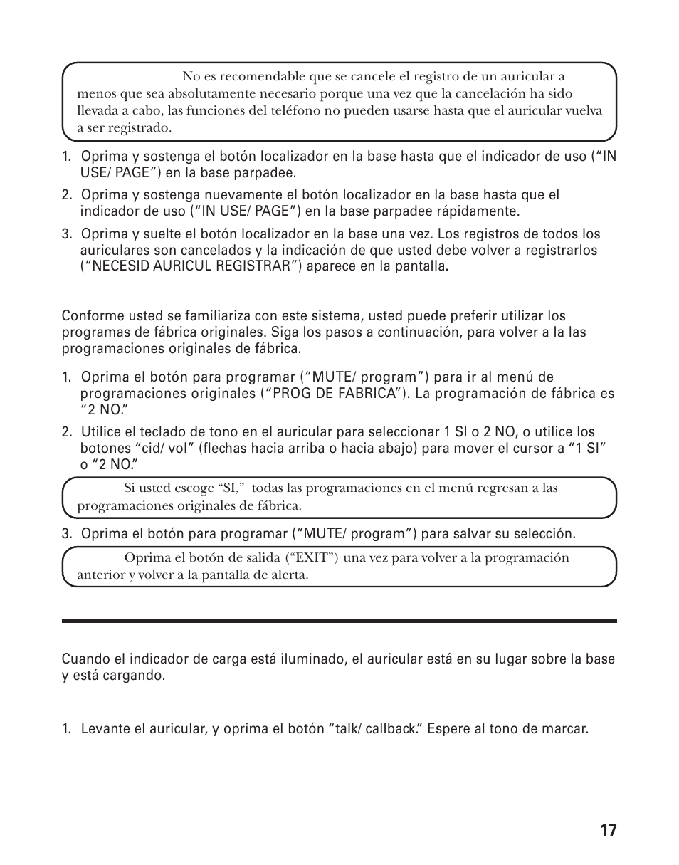 GE 21008 User Manual | Page 61 / 88