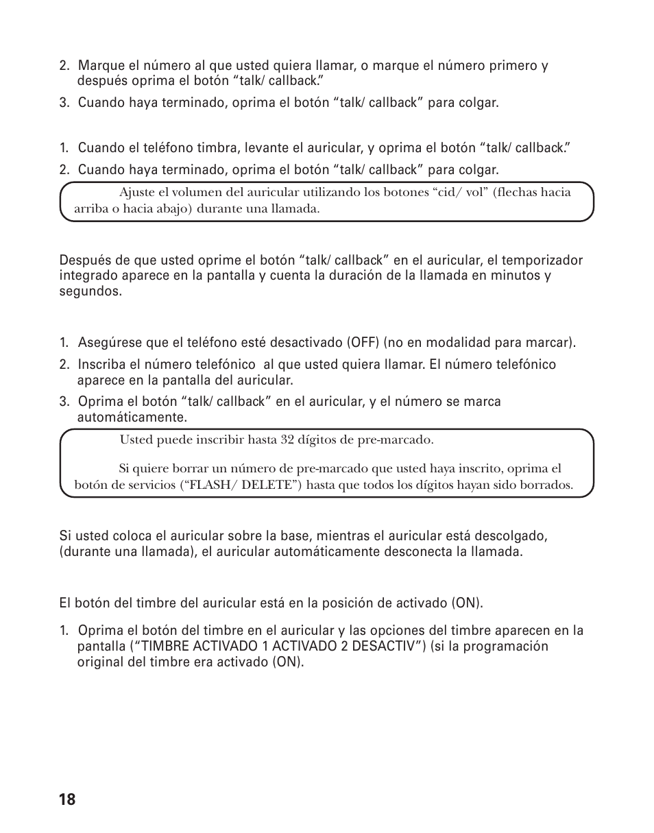 GE 21008 User Manual | Page 62 / 88