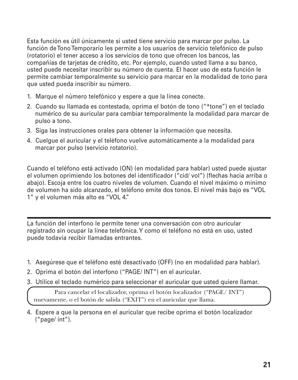 GE 21008 User Manual | Page 65 / 88