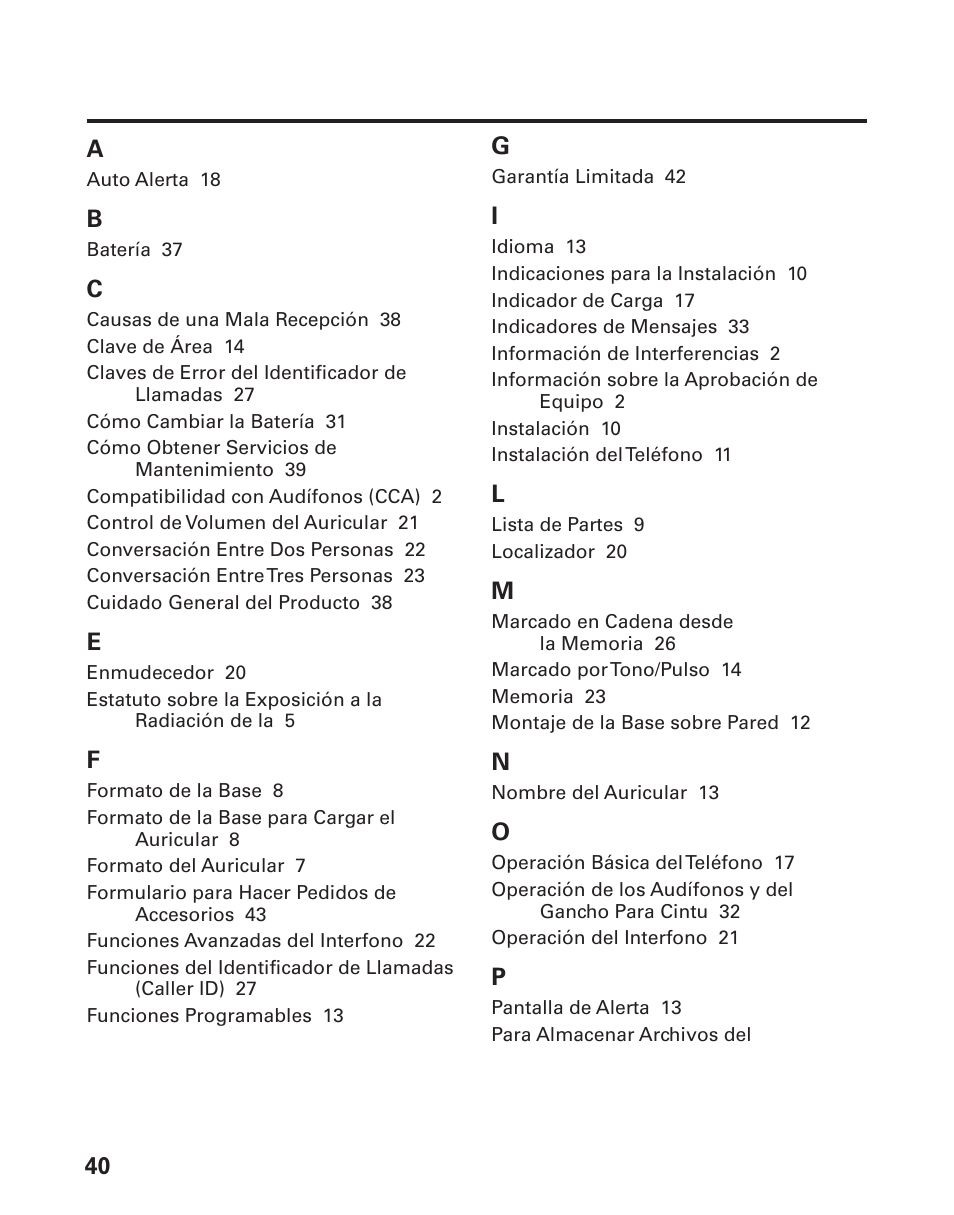 GE 21008 User Manual | Page 84 / 88