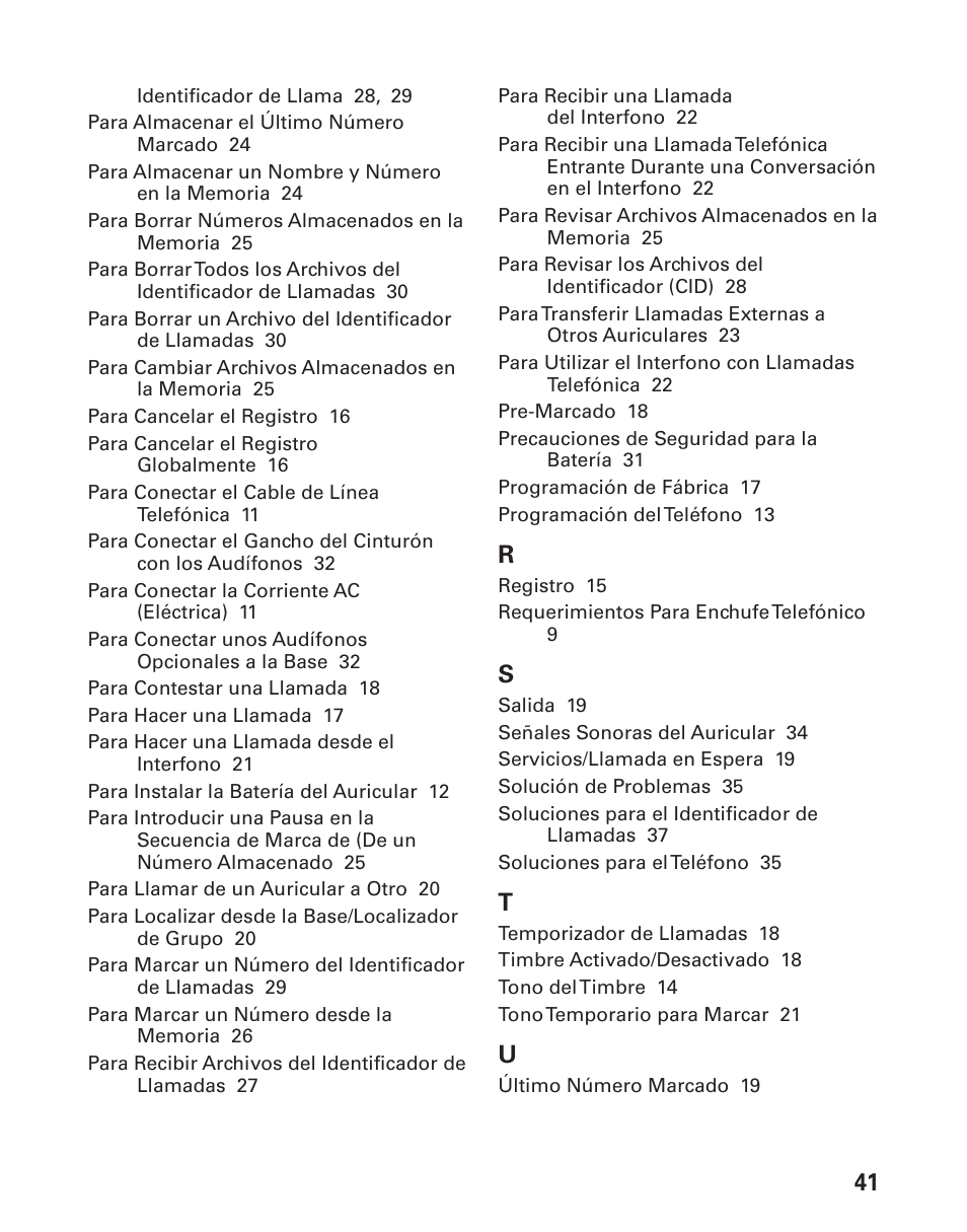 GE 21008 User Manual | Page 85 / 88