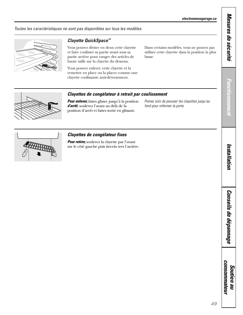 GE 23 User Manual | Page 49 / 112