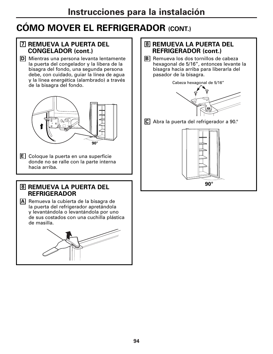 GE 23 User Manual | Page 94 / 112