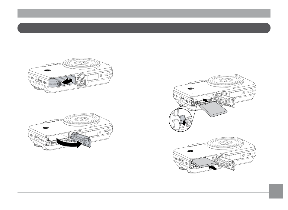 Inserting the battery | GE G2 User Manual | Page 21 / 106