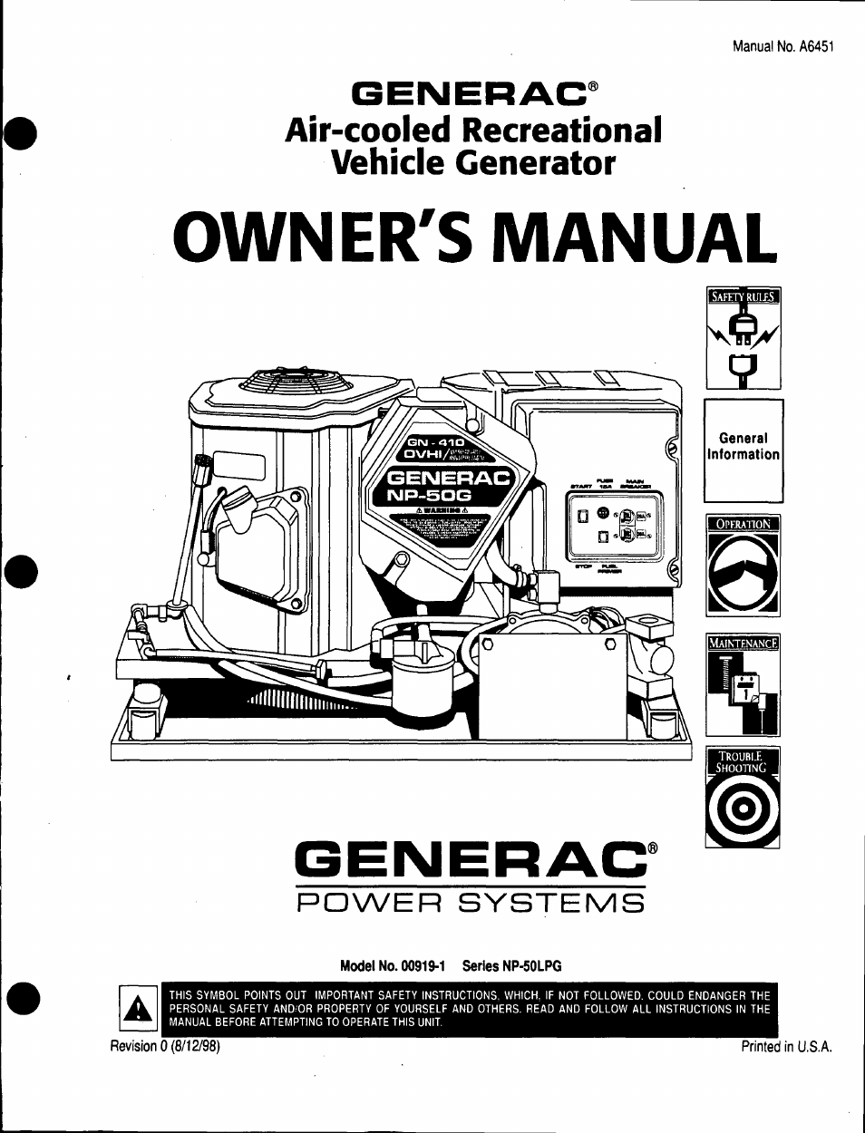 GE A-6451 User Manual | 32 pages
